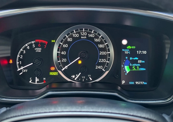 Toyota Corolla cena 79900 przebieg: 95777, rok produkcji 2020 z Wyrzysk małe 191